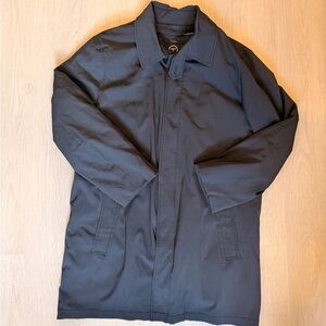 Tumi Tech Men’s Coat Size Large #677344 – Black Water-Resistant Travel Jacket